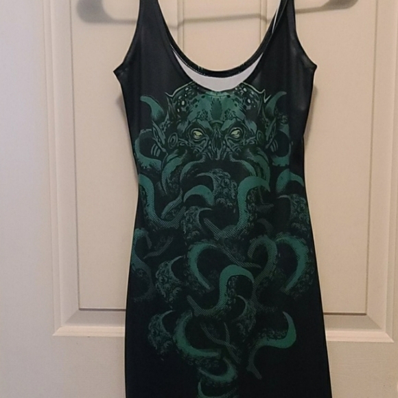 BlackMilk Cthulhu dress in amazing condition.  Size s - Picture 5 of 5